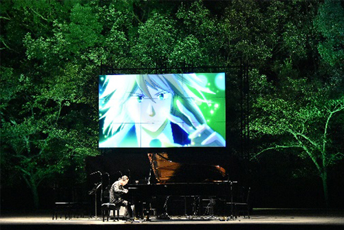 9月24日(月・祝)『春日大社御創建1250年奉祝 TVアニメ「ピアノの森」ピアノコンサート』の模様